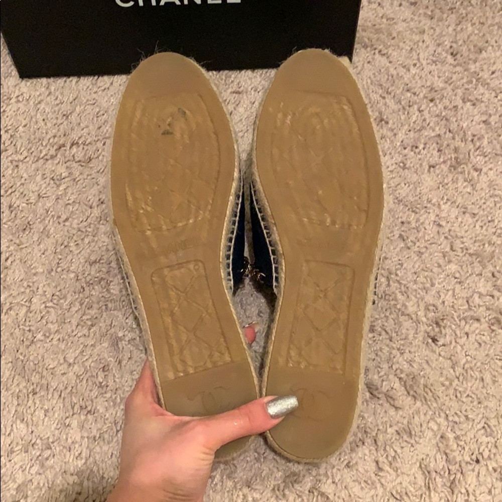 Chanel Quilted Chain Mules - Picture 3 of 5